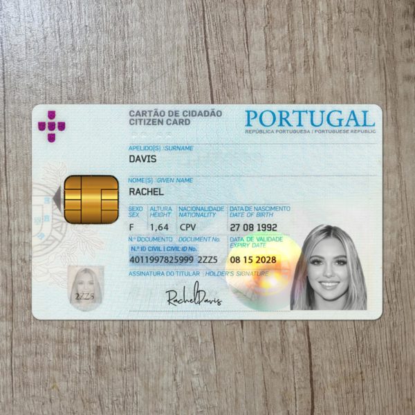 Create Portugal Id Card Maker