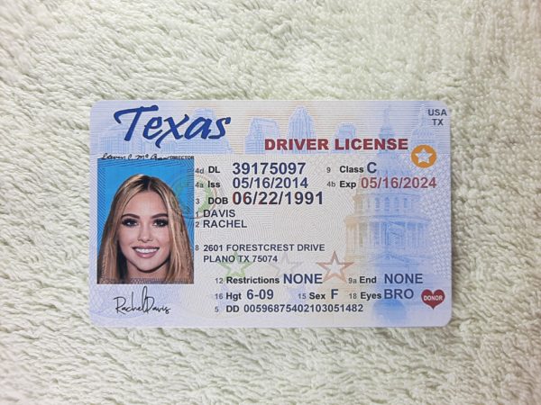 fake drivers license TX