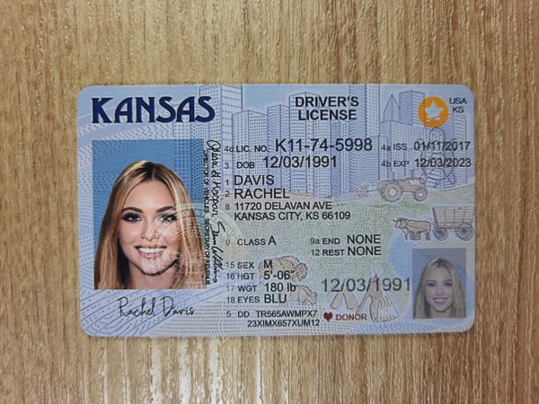 fake drivers license Kansas