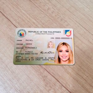Philippines Id template