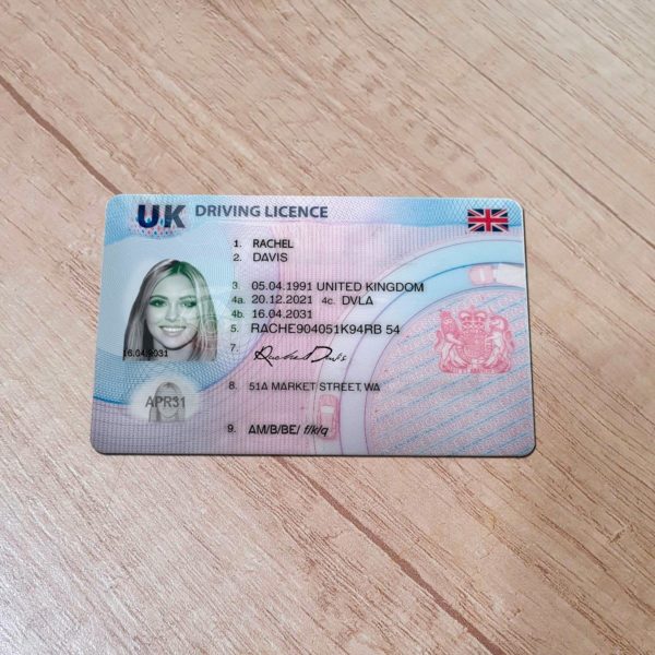 fake driving licence uk